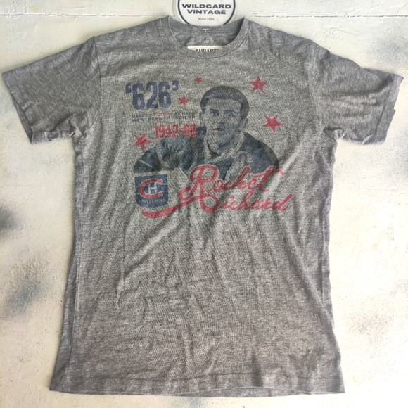 Maurice Richard The Rocket t shirt Montreal Canadiens Legend alumni - Picture 1 of 3
